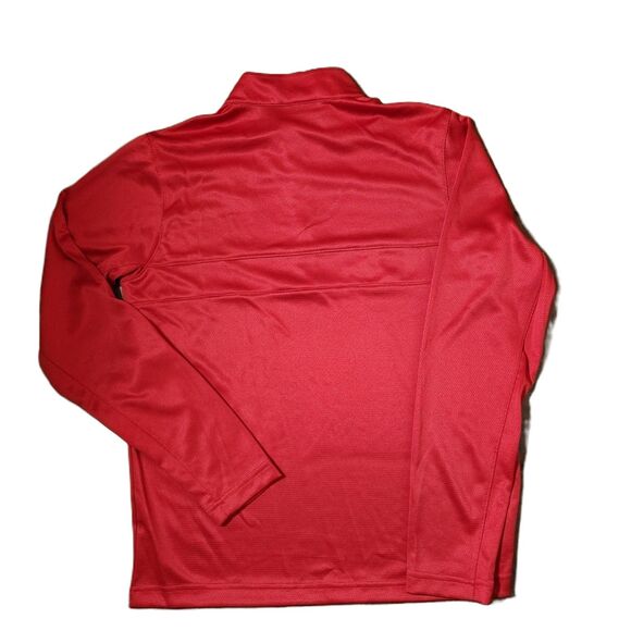 Nike Dri-Fit Golf Shirt – Men’s Small, Red, 1/4 Zip Long Sleeve, Unworn - Picture 2 of 10
